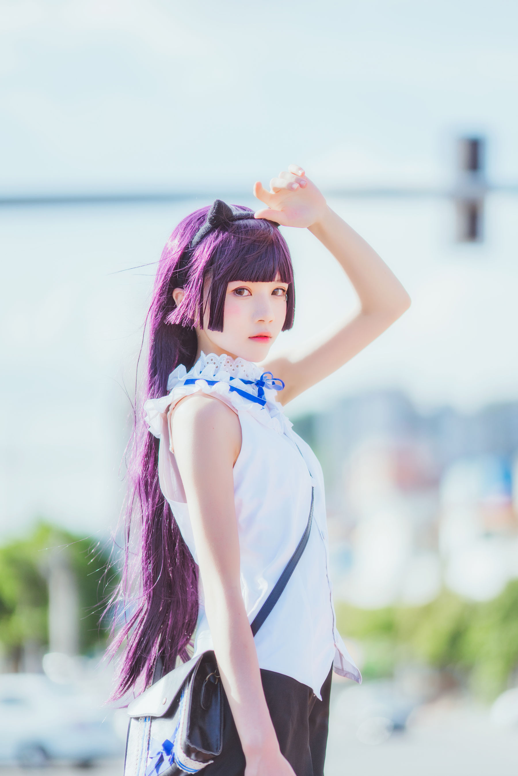 [网络美女] 桜桃喵 五更琉璃高清手机美女壁纸25P