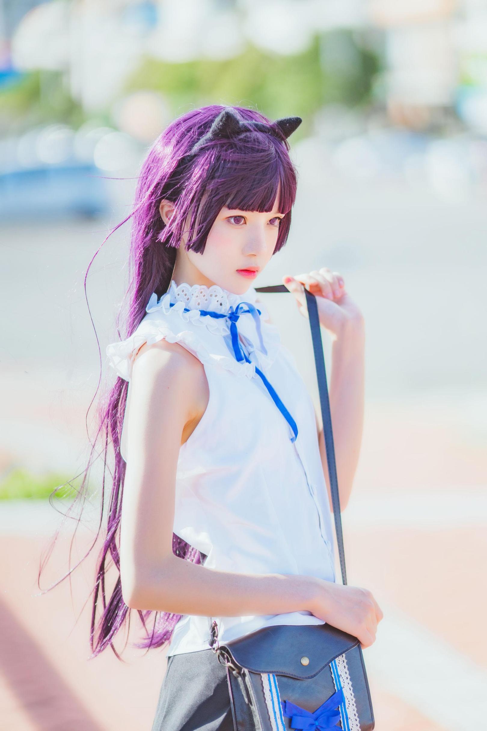 [网络美女] 桜桃喵 五更琉璃高清手机美女壁纸18P