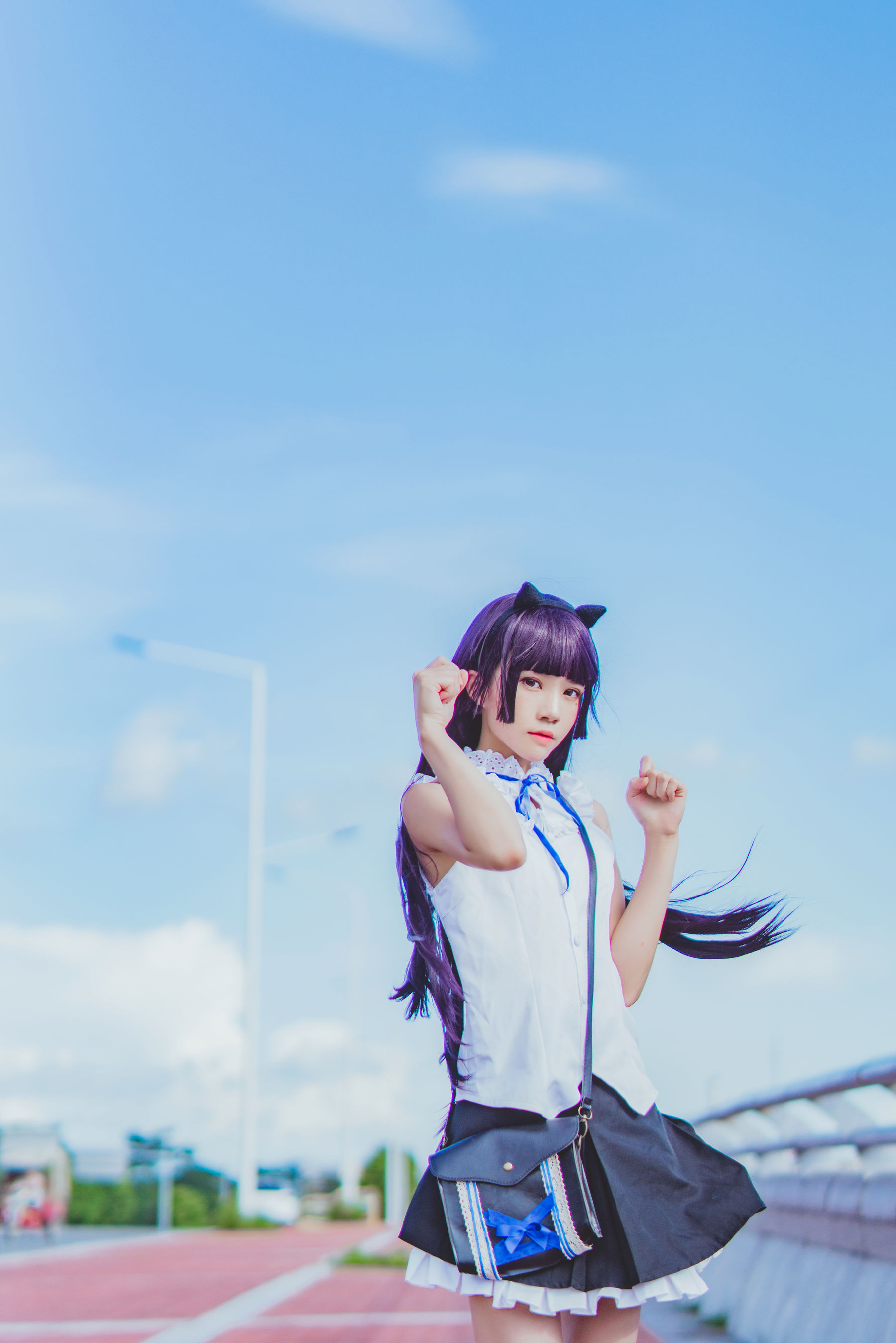 [网络美女] 桜桃喵 五更琉璃高清手机美女壁纸30P