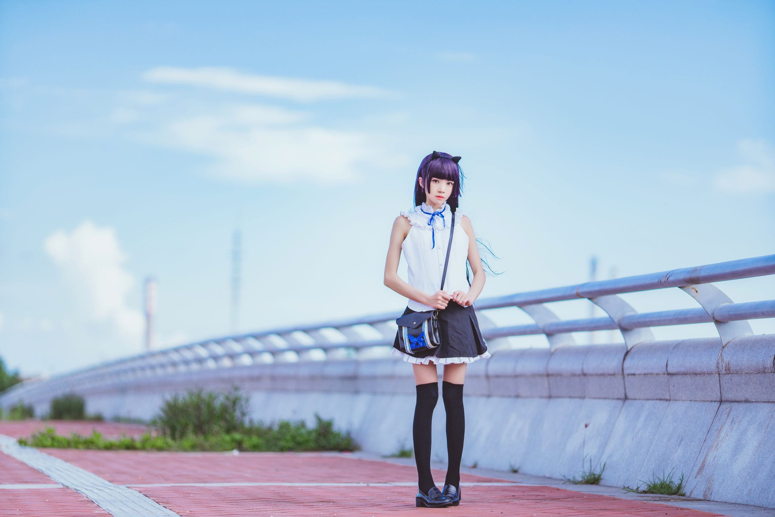 [网络美女] 桜桃喵 五更琉璃高清手机美女壁纸31P