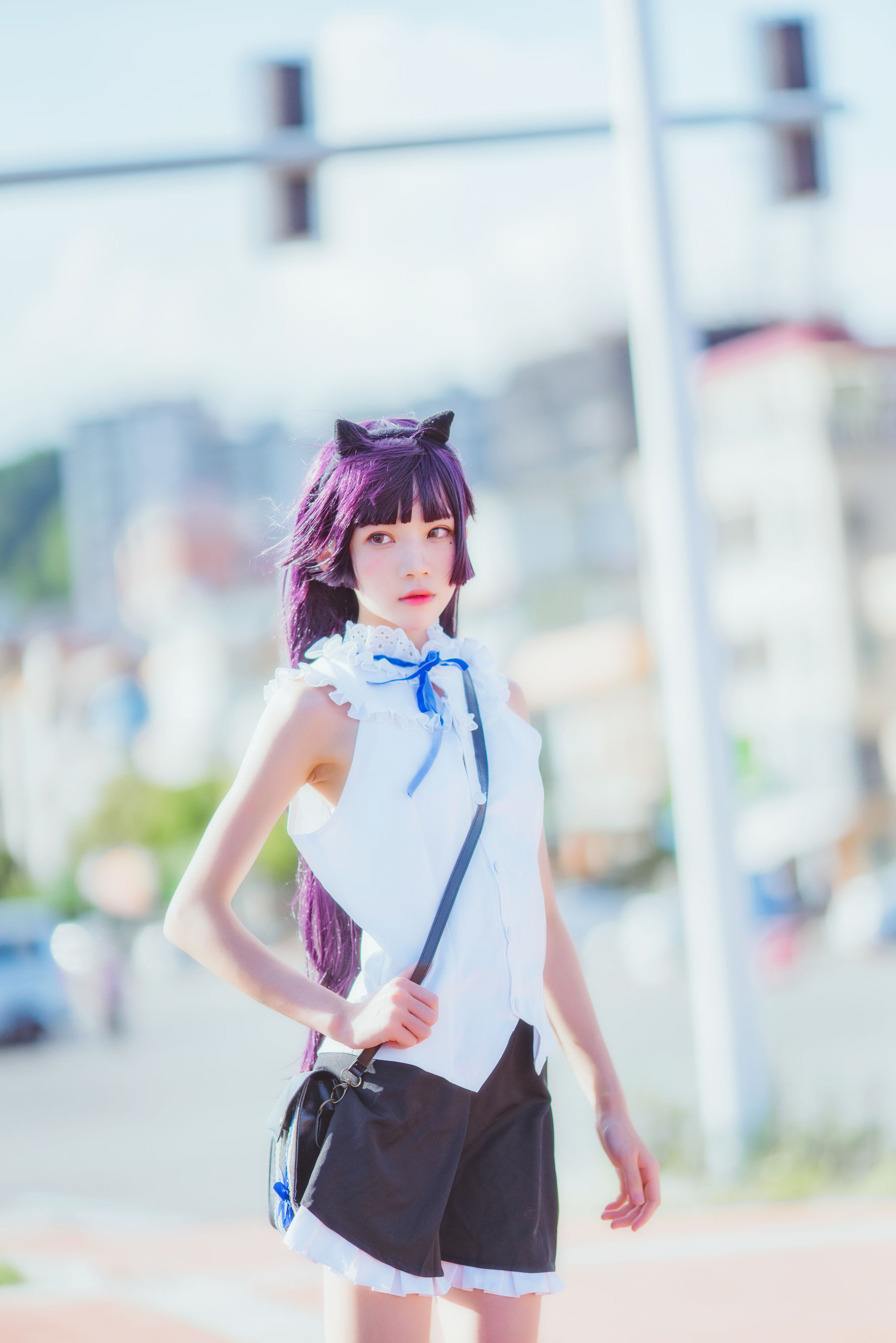 [网络美女] 桜桃喵 五更琉璃高清手机美女壁纸16P