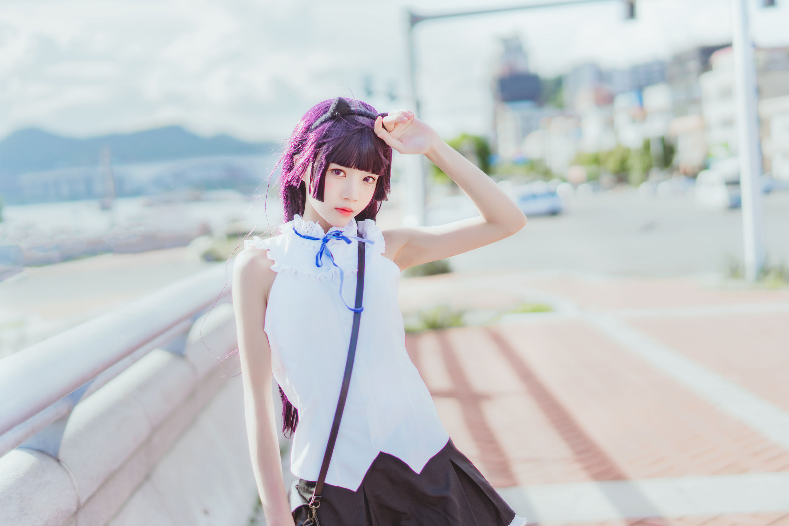 [网络美女] 桜桃喵 五更琉璃高清手机美女壁纸14P