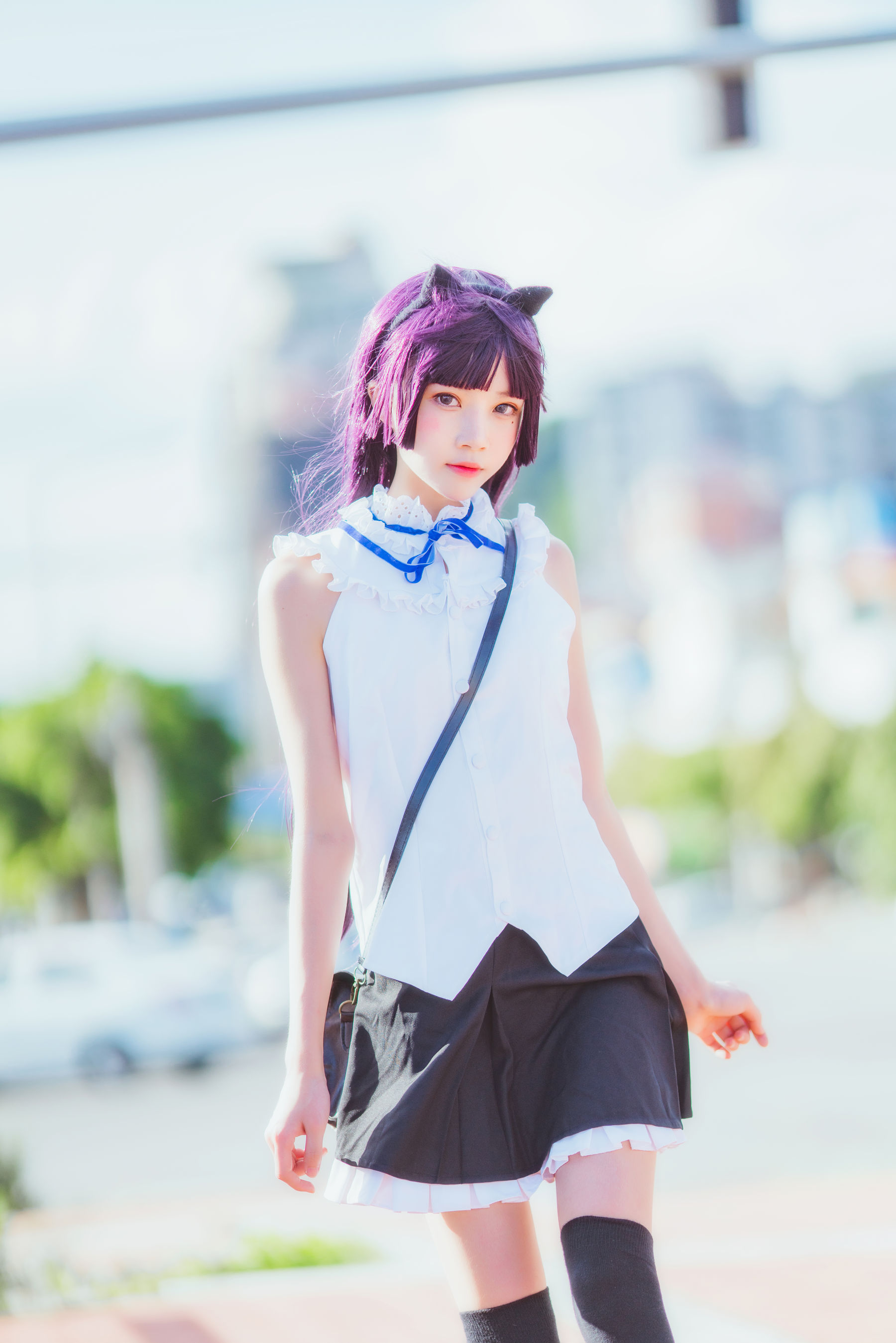 [网络美女] 桜桃喵 五更琉璃高清手机美女壁纸26P