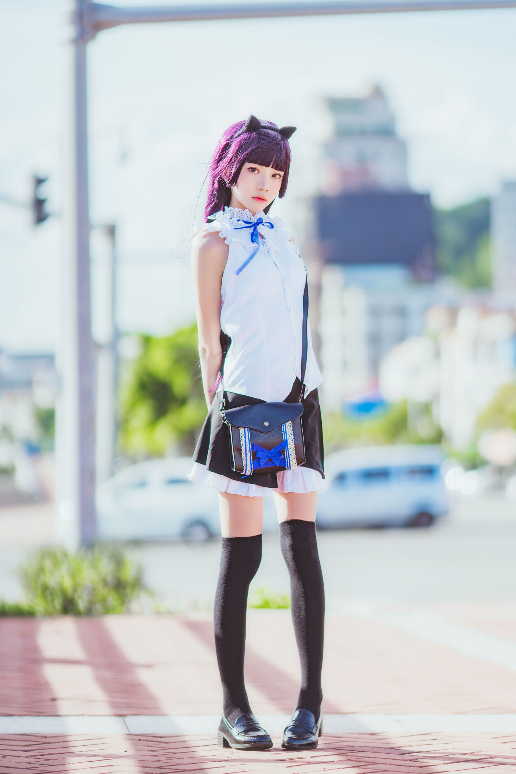 [网络美女] 桜桃喵 五更琉璃高清手机美女壁纸22P