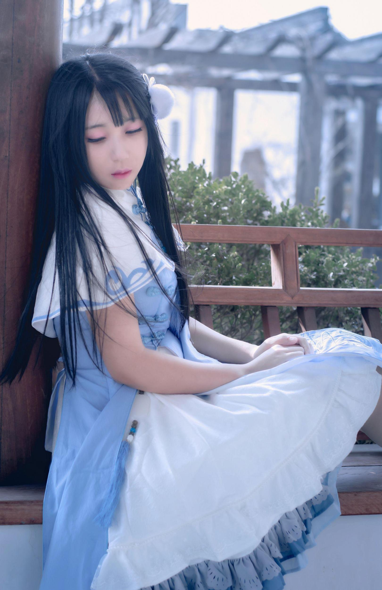 [网络美女] 苏恩惠 汉服 高清手机美女壁纸