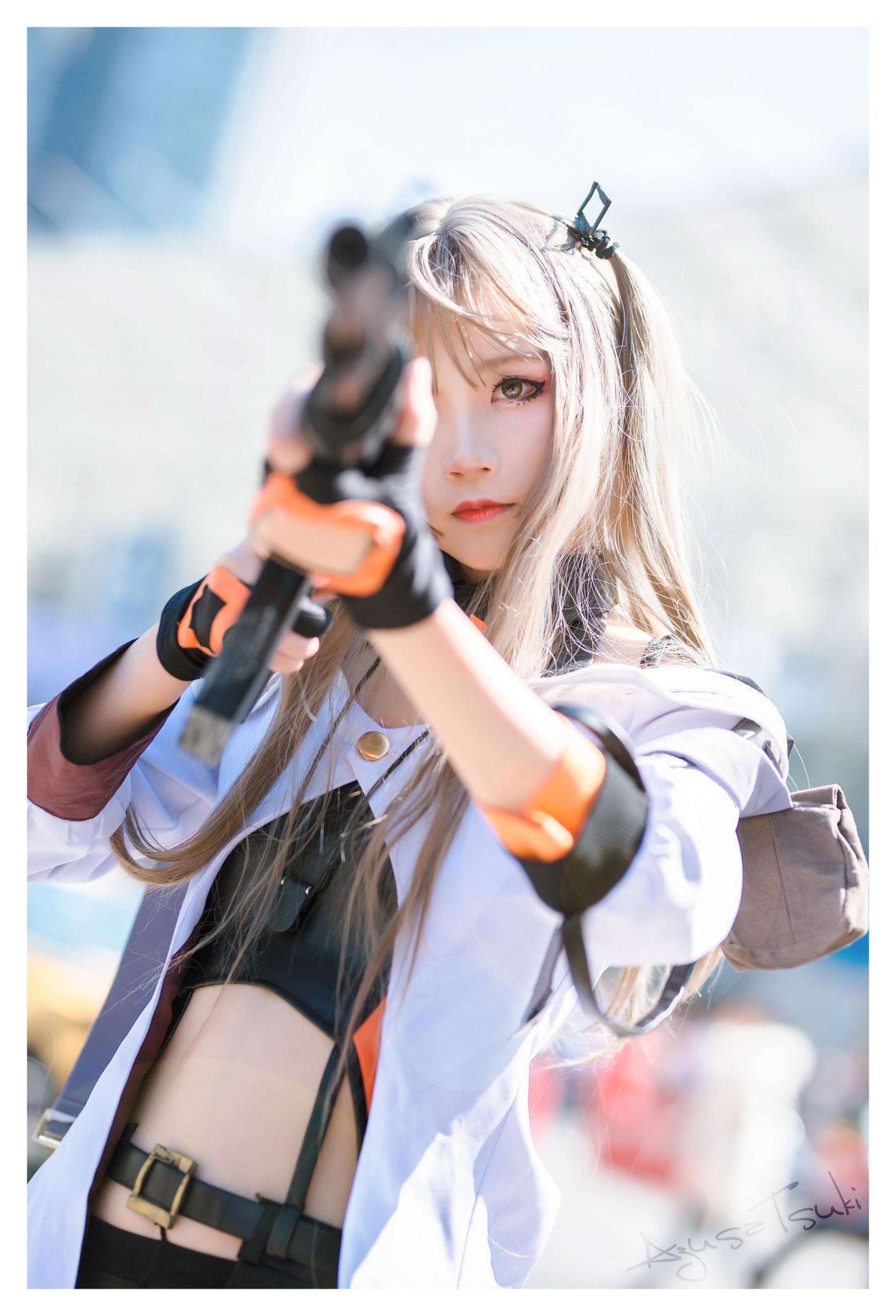 [网络美女] 五更百鬼 少女前线高清手机美女壁纸3P