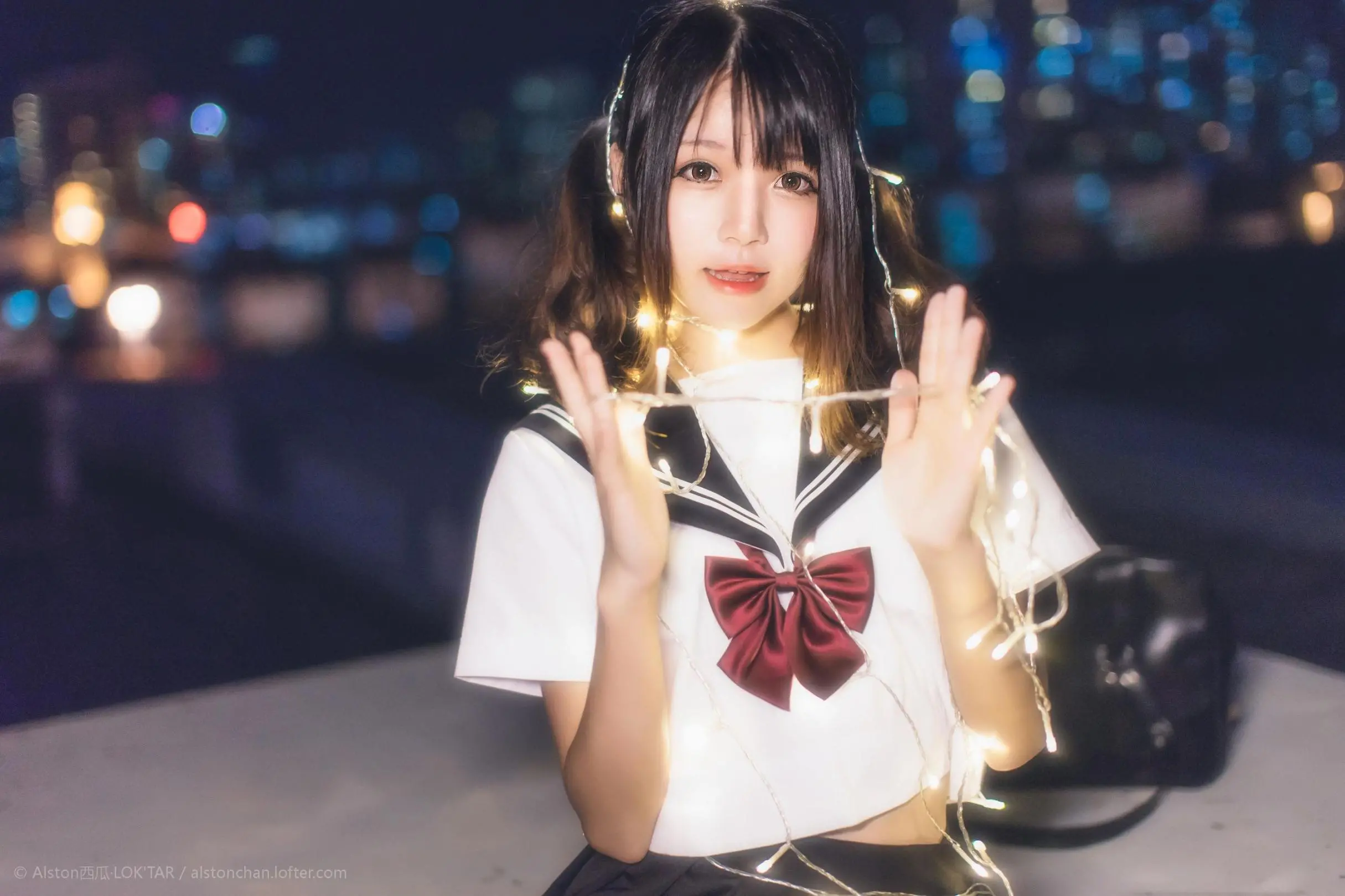 桜桃喵 校服穿搭分享