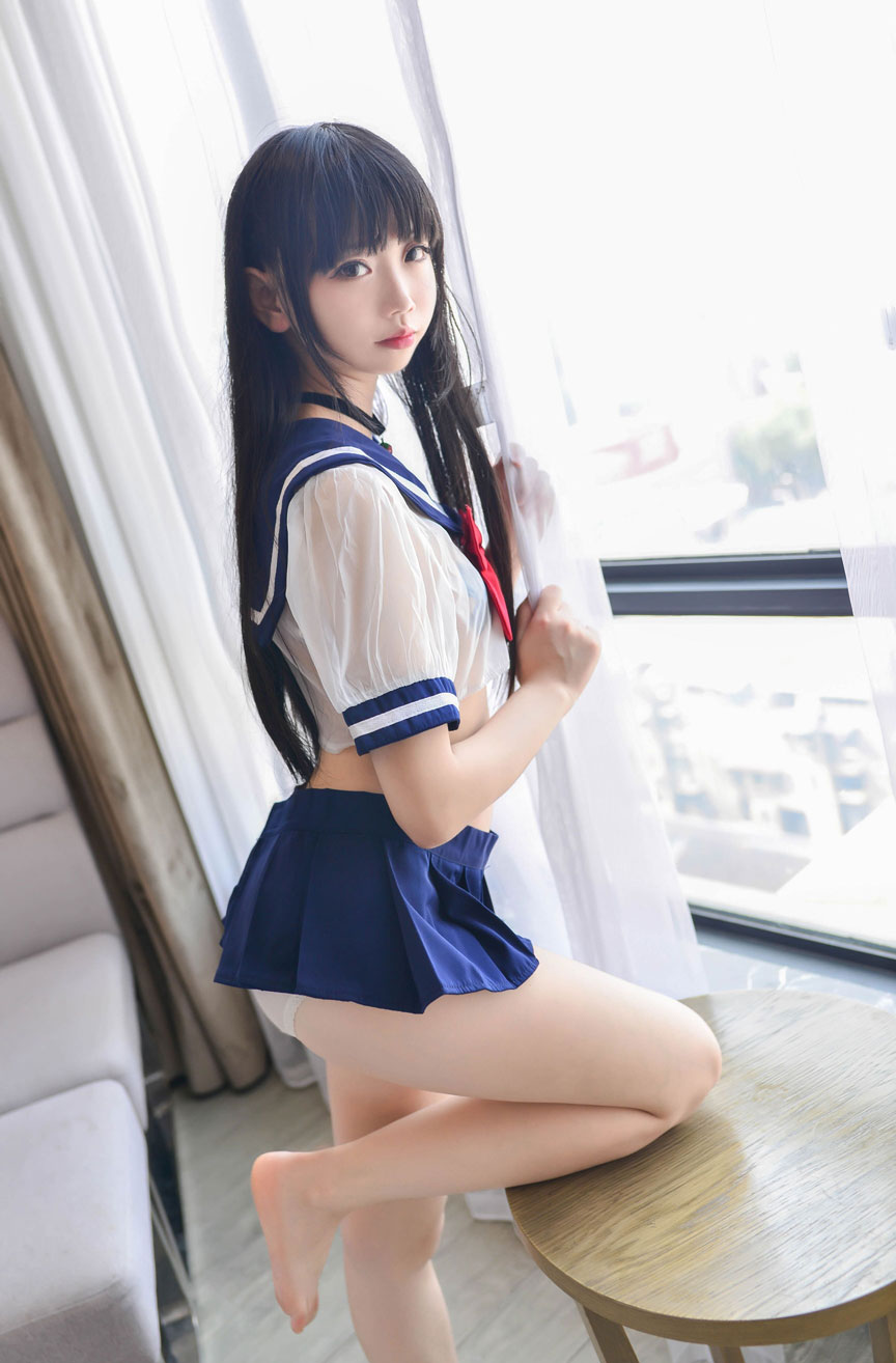 [网络美女] 网络美女 水手服 高清写真套图