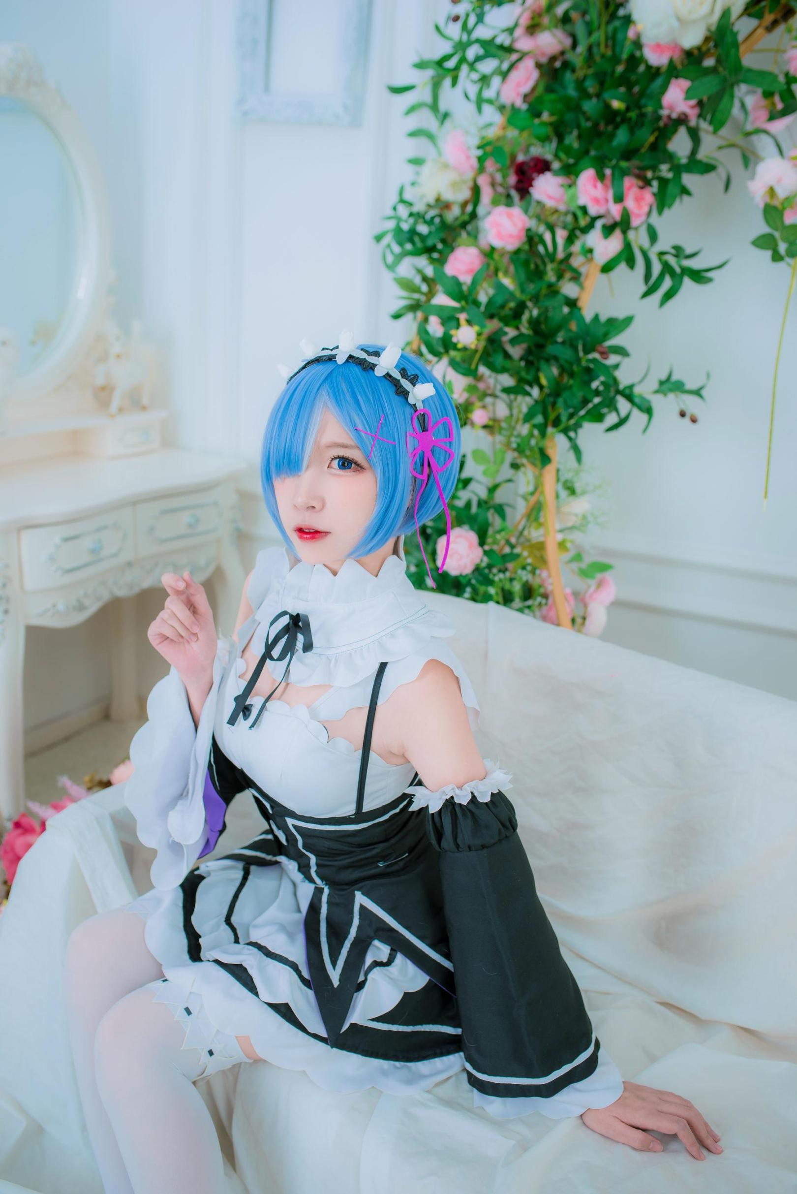 [网络美女] 二佐Nisa 蕾姆女仆 高清手机美女壁纸